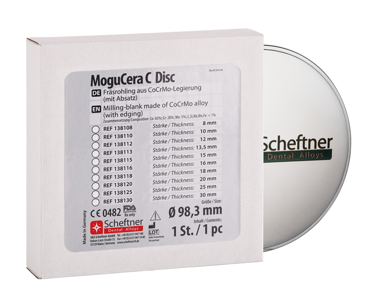 Scheftner CoCr Milling Discs